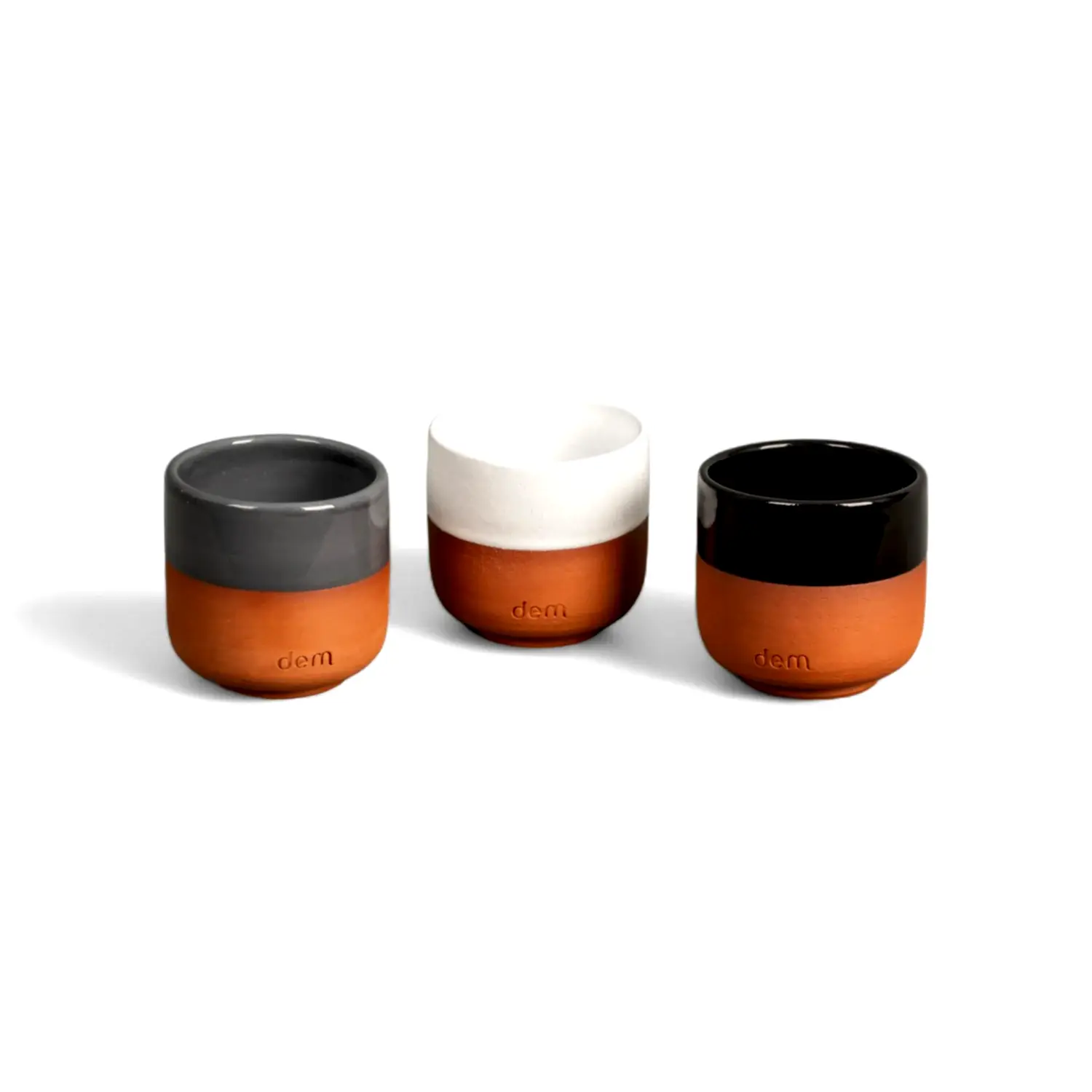 Dem Terracotta Bardak - Beyaz