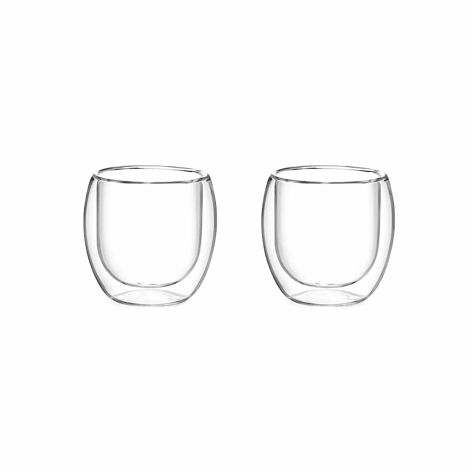 Moulins 2'li Çift Camlı Çay Bardağı (100 ml)