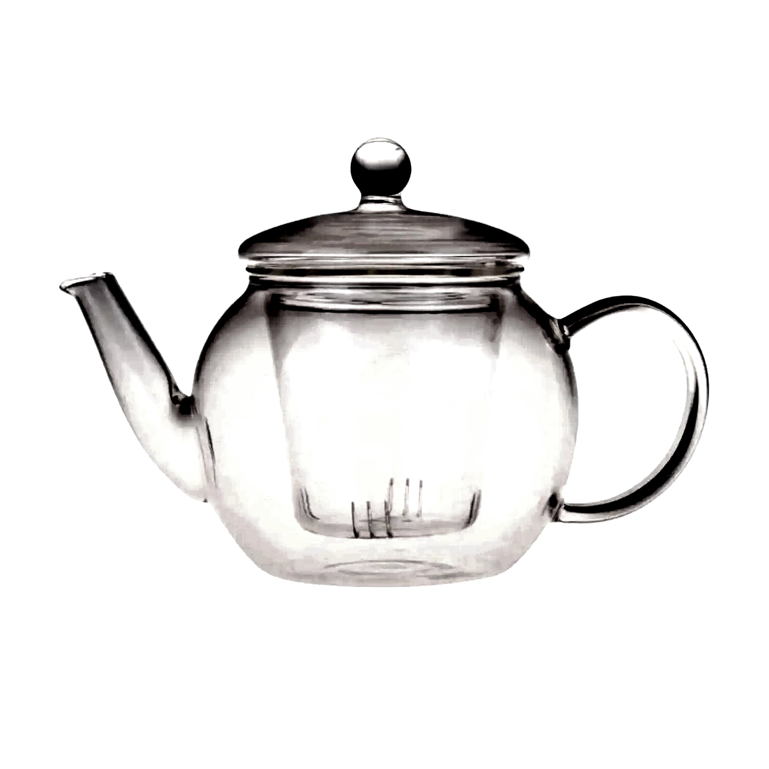 Süzgeçli Cam Demlik (500 ml)